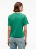 Πράσινο T-Shirt Με Κλασική Λαιμόκοψη Και Λογότυπο  Γυναίκες