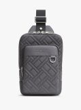 Grey Modern Sling Bag  Men
