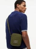 Green Crossbody Reporter Bag  Men