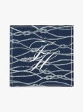 Multi Logo Pure Silk Square Scarf  Women