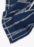 Multi Logo Pure Silk Square Scarf  Women