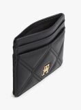 Black Quilted Card Holder  Women