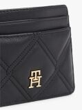 Black Quilted Card Holder  Women