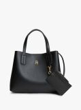 Μαύρο Hilfiger Icon TH Monogram Τσάντα Χειρός  Γυναίκες