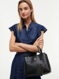 Μαύρο Hilfiger Icon TH Monogram Τσάντα Χειρός  Γυναίκες