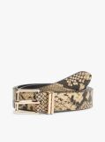 Multi Leather Snake Print Belt  Women