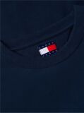 Μπλε Βαμβακερό T-Shirt Με Signature Λογότυπο  Άνδρες
