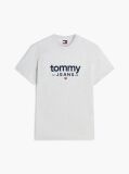 Γκρι Slim T-Shirt Με Λογότυπο Και Σχέδιο  Άνδρες