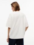 White Washed Oversized Jersey T-Shirt  Women