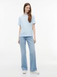 Blue Relaxed Jersey T-Shirt  Women