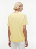 Yellow Relaxed Washed Jersey T-Shirt  Women