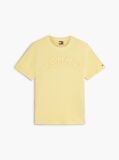 Yellow Relaxed Washed Jersey T-Shirt  Women