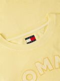 Yellow Relaxed Washed Jersey T-Shirt  Women
