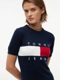 Μπλε Slim Mini Πλεκτό Φόρεμα  Γυναίκες