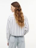 Multi Relaxed Fit Twill Cropped Shirt  Women