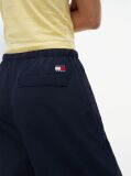 Blue Low Rise Parachute Trousers  Women