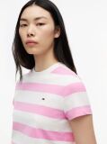 Multi Βαμβακερό T-Shirt Με Σημαία  Γυναίκες