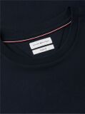 Μπλε Interlock Πλεκτό T-Shirt  Άνδρες