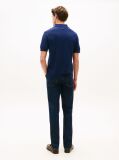 Blue Smart Casual Regular Fit Polo Shirt  Men