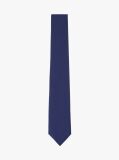 Blue Pure Silk Jacquard Unicolour Tie  Men
