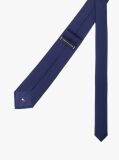 Blue Pure Silk Jacquard Unicolour Tie  Men