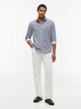 Multi Regular Fit Pique Pattern Shirt  Men