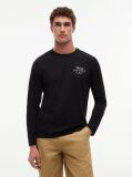 Black Logo Long Sleeve T-Shirt  Men
