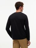 Black Logo Long Sleeve T-Shirt  Men