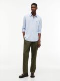 Blue Performance Regular Fit Button-Down Oxford Shirt  Men