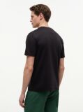 Black Embossed Logo Interlock T-Shirt  Men