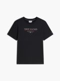 Μαύρο Βαμβακερό T-Shirt  Άνδρες