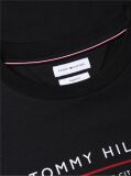Μαύρο Βαμβακερό T-Shirt  Άνδρες