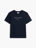 Μπλε Βαμβακερό T-Shirt  Άνδρες