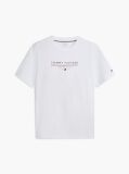 Άσπρο Βαμβακερό T-Shirt  Άνδρες