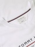 Άσπρο Βαμβακερό T-Shirt  Άνδρες