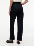 Blue High Rise Tapered Leg Ankle Jeans  Women
