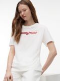 White Relaxed Jersey T-Shirt  Women