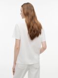White Relaxed Jersey T-Shirt  Women