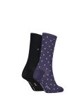 Blue Tommy Hilfiger Dot Women's Socks (2 pack)  Women