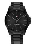 Black Black Stainless Steel Watch  Men