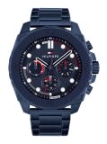 Blue Ionic Blue Skeleton Dial Sub-Counter Watch  Men
