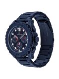 Blue Ionic Blue Skeleton Dial Sub-Counter Watch  Men