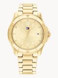 Gold Gold-Tone Stainless Steel Watch  Women