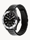 Black Stainless Steel & Alouminum - Black Watch  Men