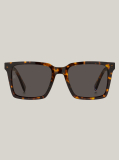 Brown Rivet Square Sunglasses  Men
