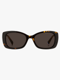 Brown Rectangular Sunglasses  Women