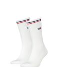 White 2-Pack Signature Cuff Ribbed Socks  Unisex