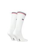 White 2-Pack Signature Cuff Ribbed Socks  Unisex