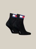 Black Unisex Quarter socks 2 pack  Unisex
