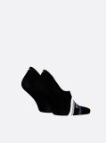 Black Tommy Hilfiger Men's Invisible Footie Socks 2 Pack  Men